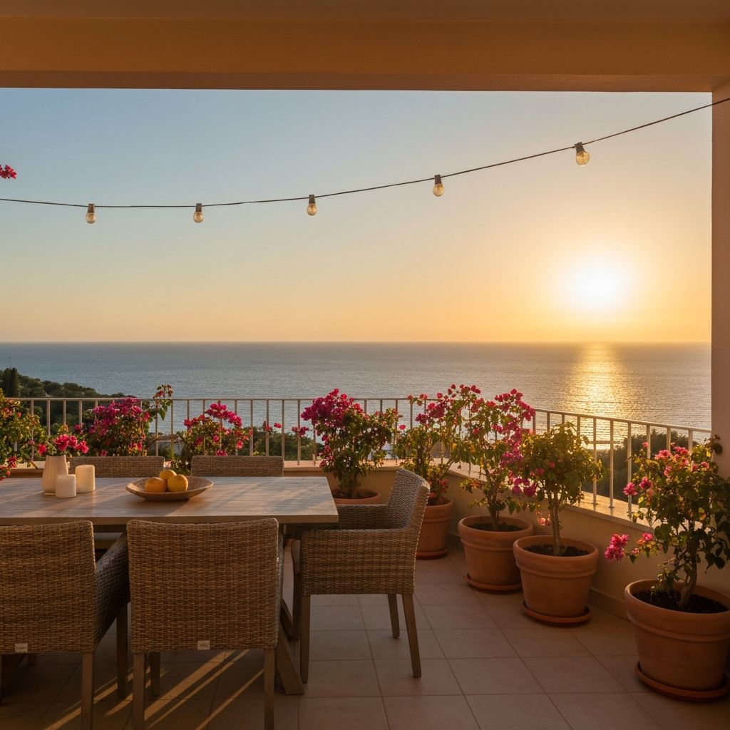 Terrazza con vista panoramica